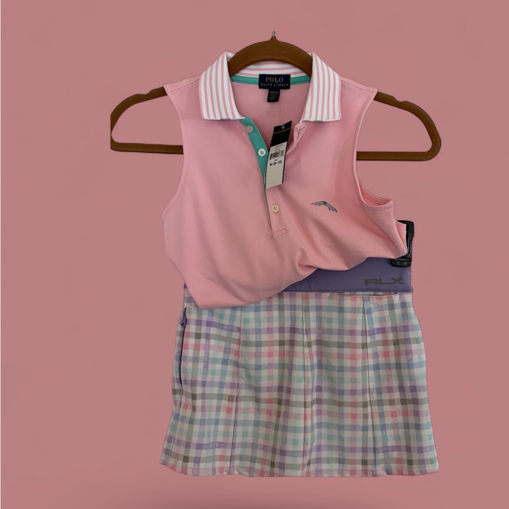 Polo by Ralph Lauren Multicolor Plaid Kids Set